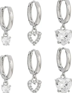 Creolen-Set - Cute Hearts