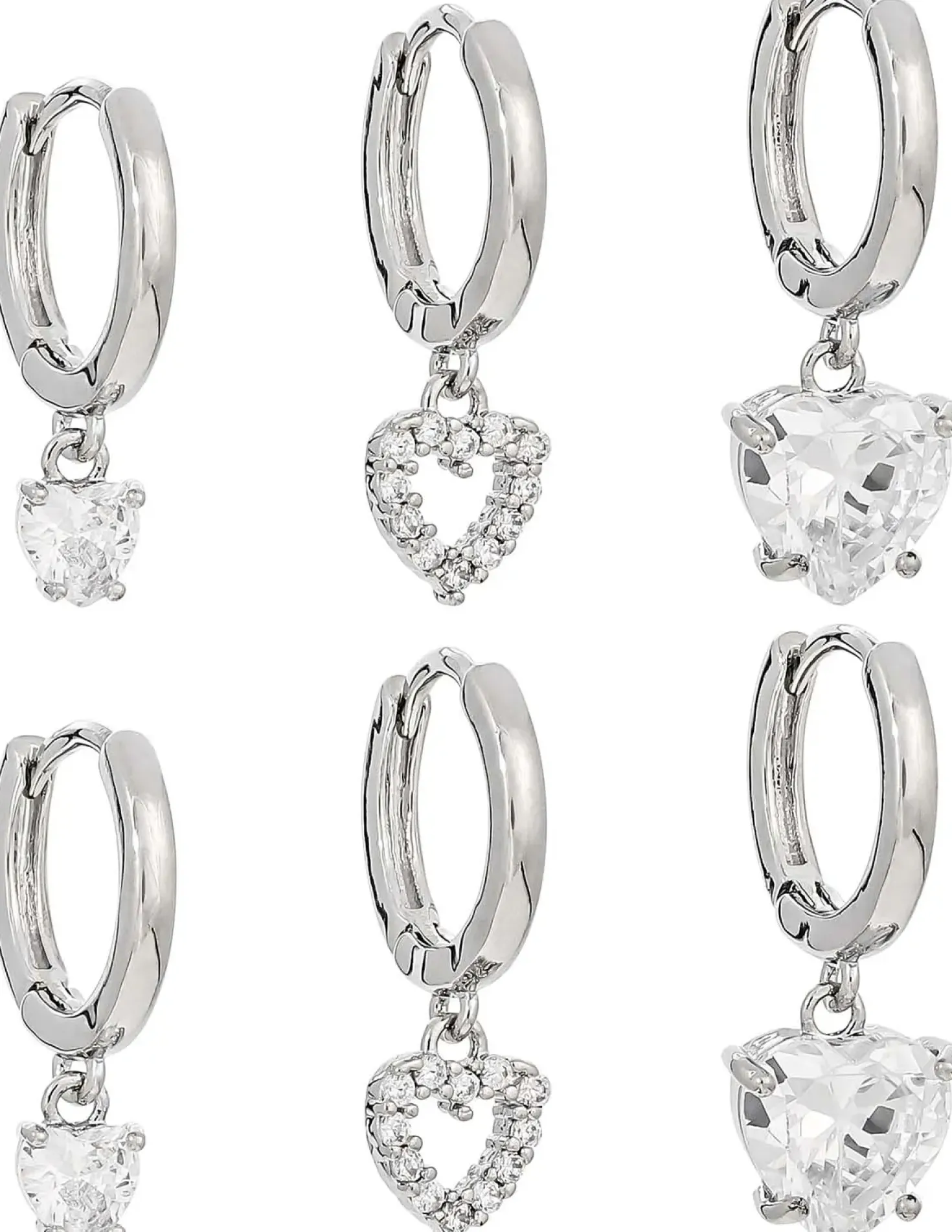 Creolen-Set - Cute Hearts