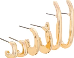 Creolen-Set - Elegant Gold
