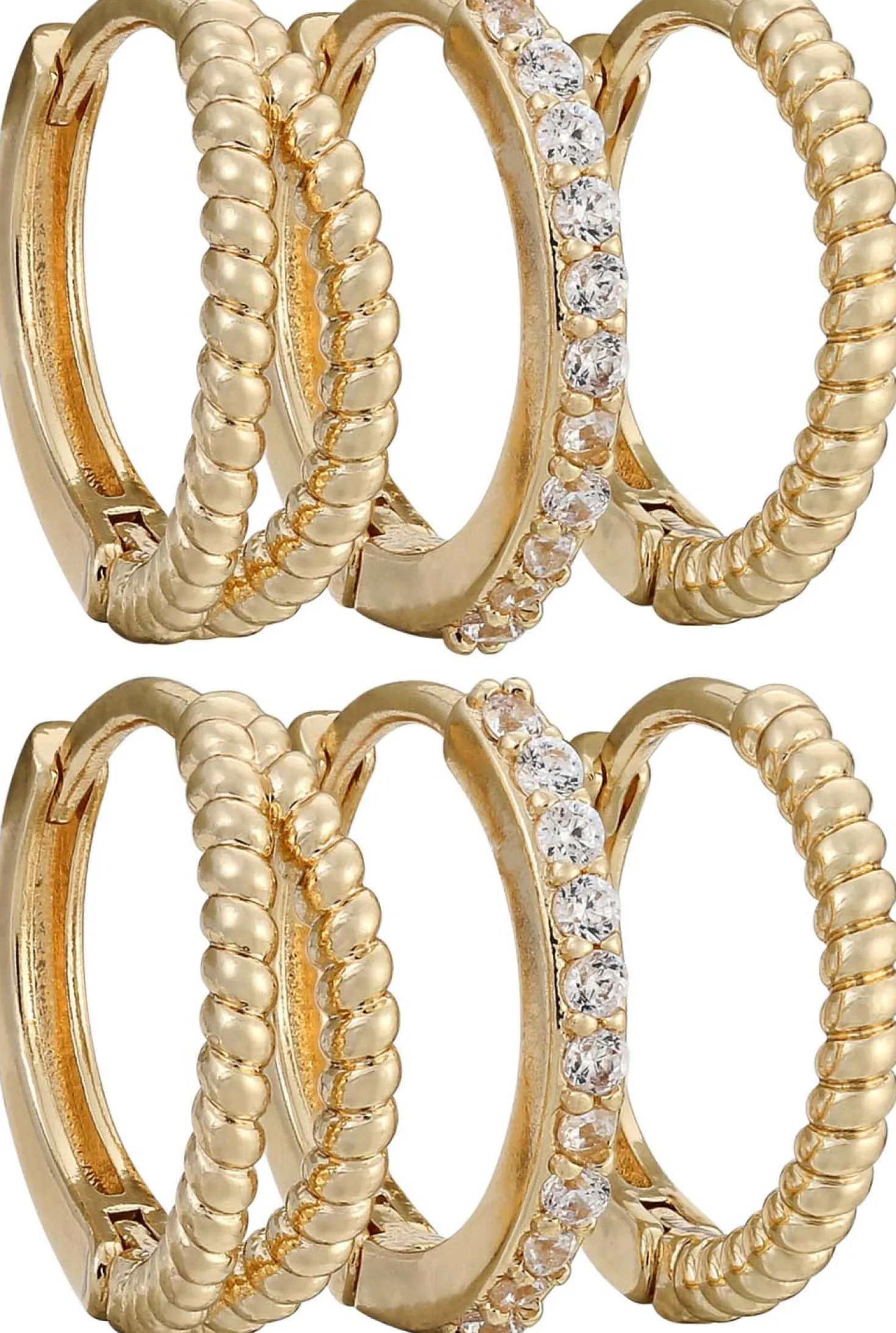 Creolen-Set - Elegant Shine