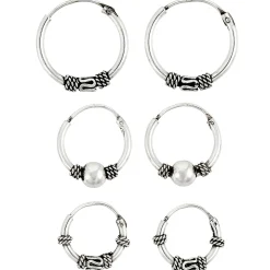 Creolen-Set - Ethno Silver