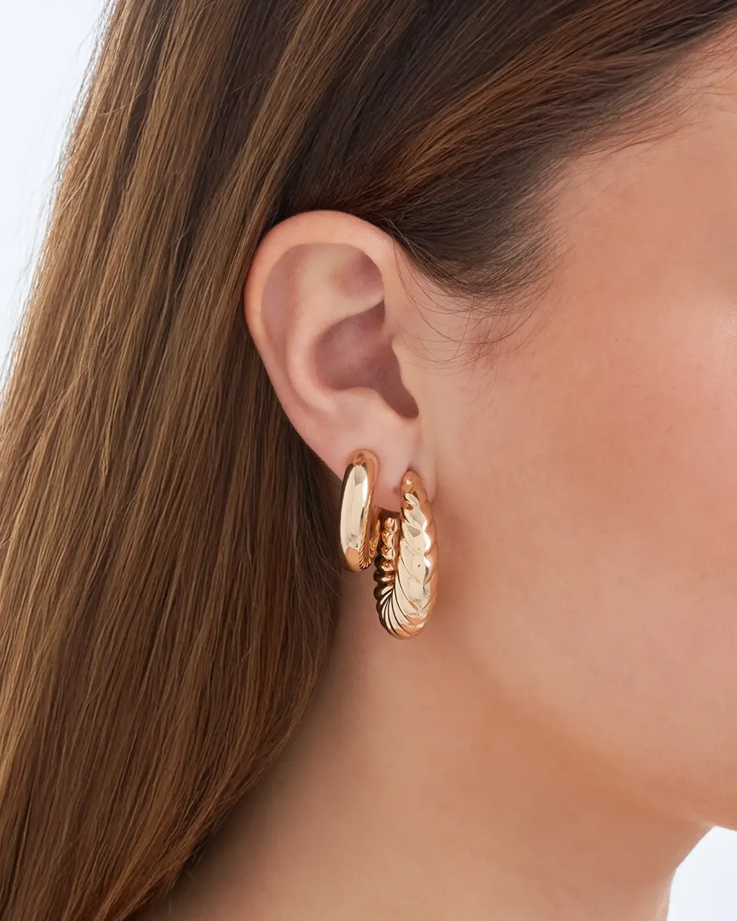 Creolen-Set - Light Gold