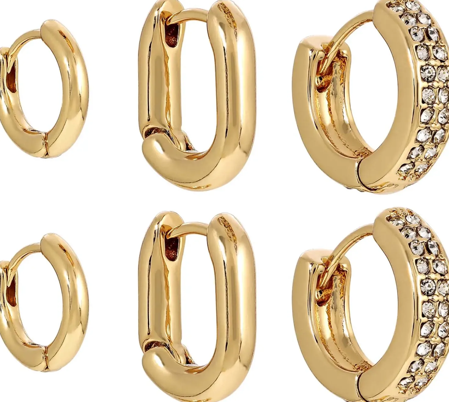 Creolen-Set - Perfect Gold