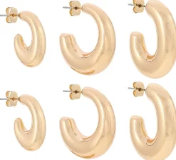 Creolen-Set - Radiant Gold
