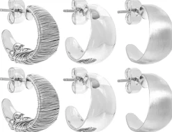 Creolen-Set - Silver Shines