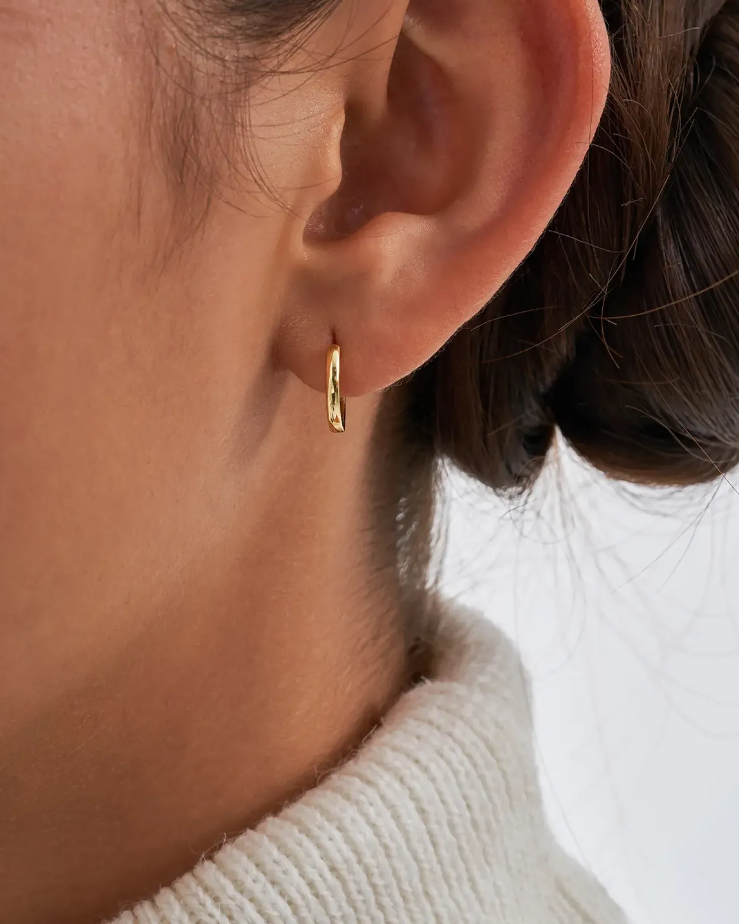Creolen-Set - Slim Gold