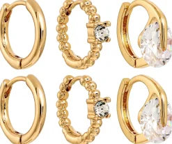 Creolen-Set - Zirkonia Bling