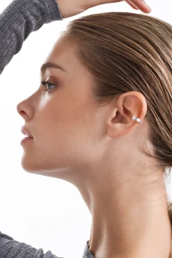 Earcuff - Cute Silver