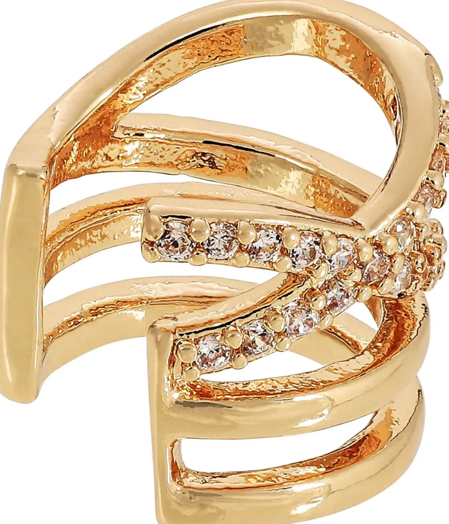 Earcuff - Golden Glow