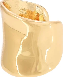 Earcuff - Hammered Gold