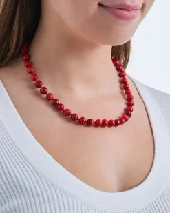 Edelstein Kette - Lovely Coral