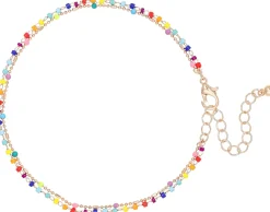 Fußkettchen - Colorful Sparkles