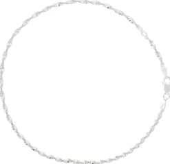 Fußkettchen - Silver Twirl