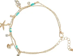 Fußkettchen - Sparkling Pendants