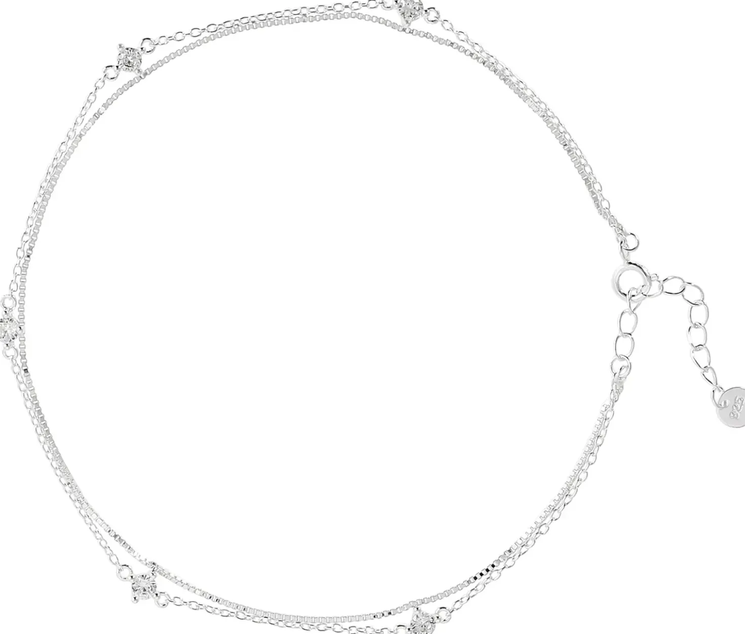 Fußkettchen - Timeless Zirconia