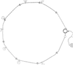 Fußkettchen - Zirconia Silver