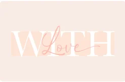 Gutschein PDF - With Love