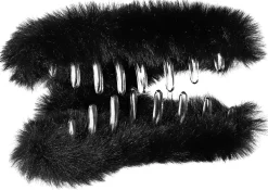 Haarklammer - Black Fur