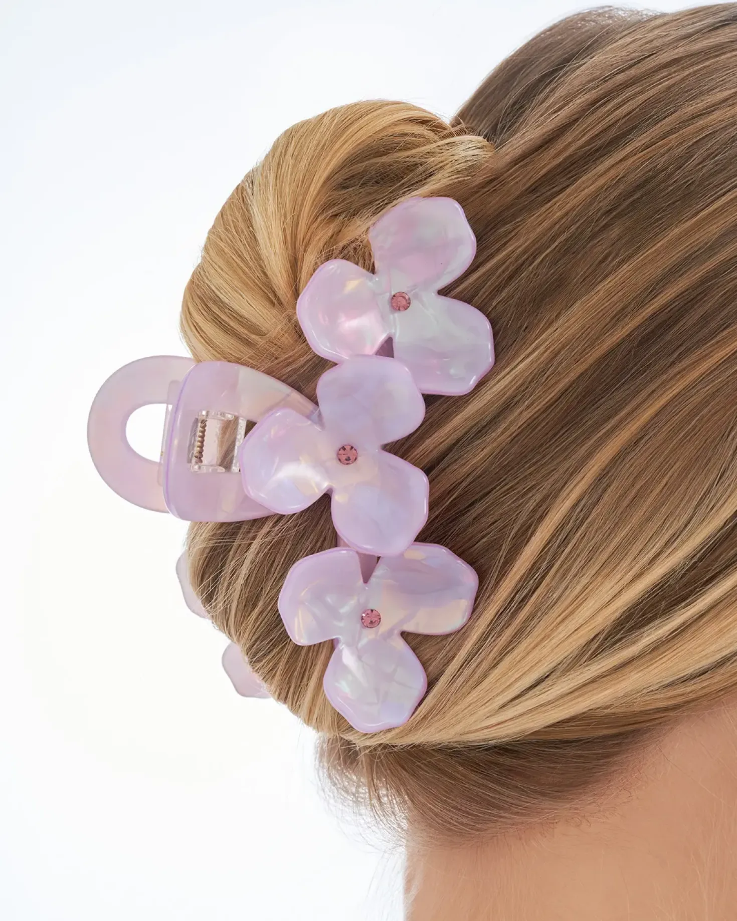 Haarklammer - Glossy Flowers