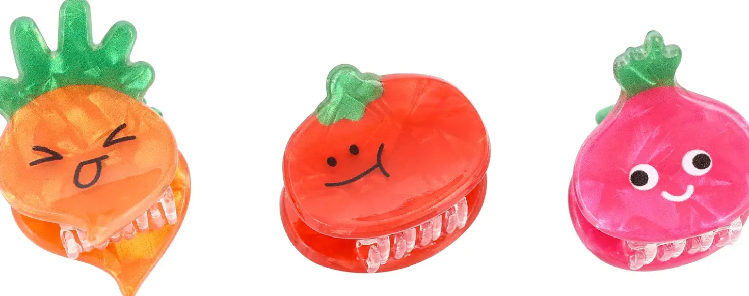 Haarklammern-Set - Happy Vegetables
