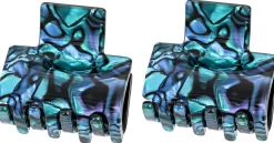 Haarklammer-Set - Blue Duo