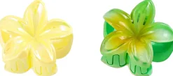 Haarklammer-Set - Glossy Flowers