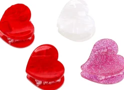Haarklammer-Set - Mini Hearts