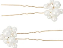 Haarnadel-Set - Golden Pearl