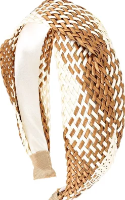 Haarreif - Brown Raffia