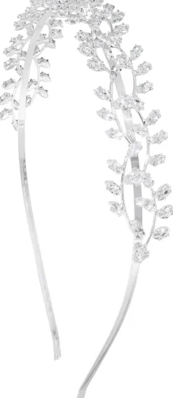 Haarreif - Floral Zirconia