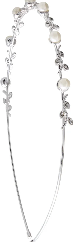 Haarreifen - Perle/Strass