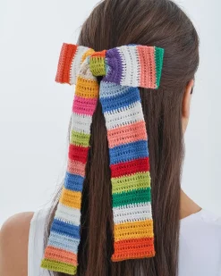 Haarspange - Crochet Bow