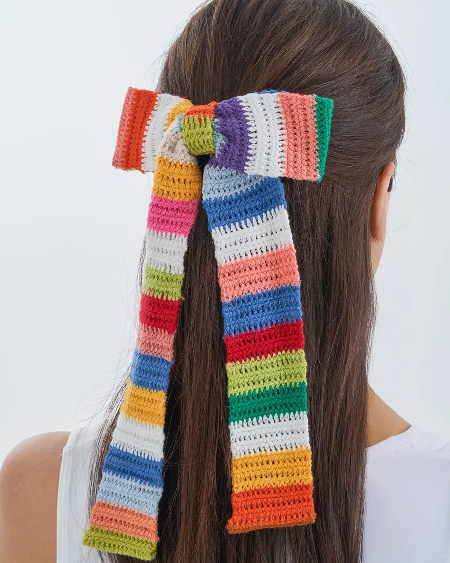 Haarspange - Crochet Bow