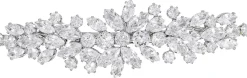 Haarspange - Floral Zirconia
