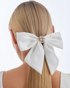 Haarspange - White Bow
