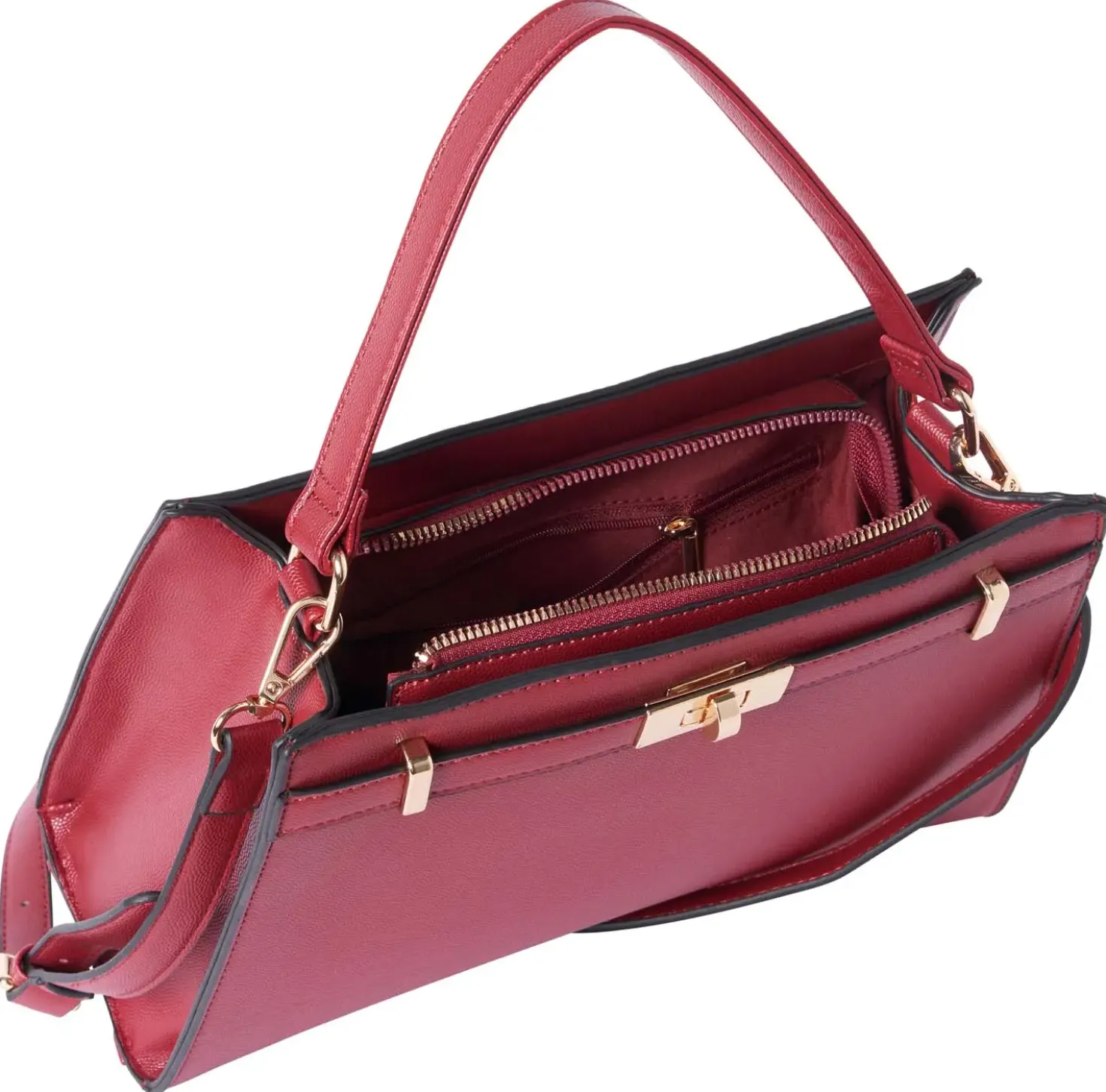 Handtasche - Burgundy Basic
