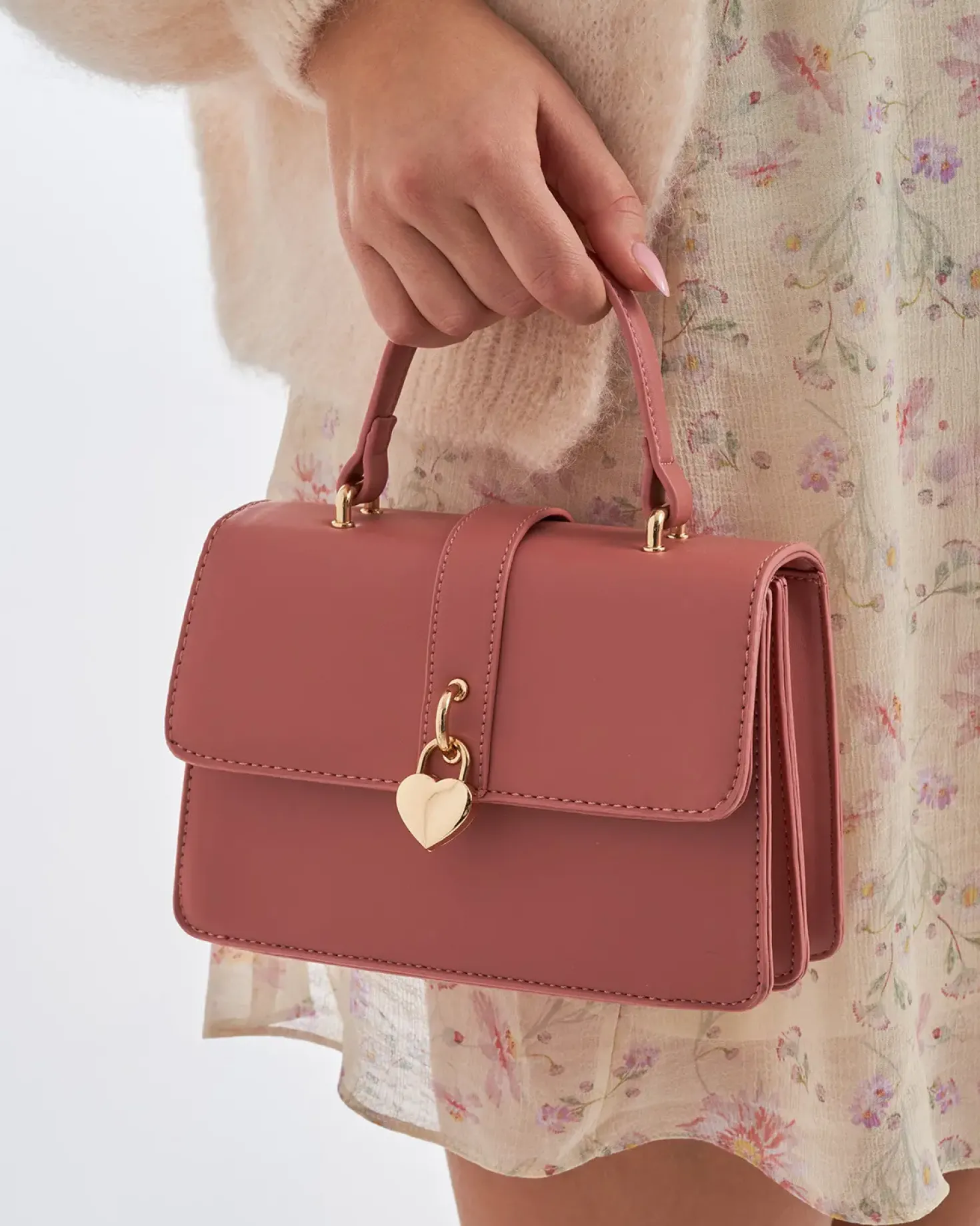 Handtasche - Dark Rose