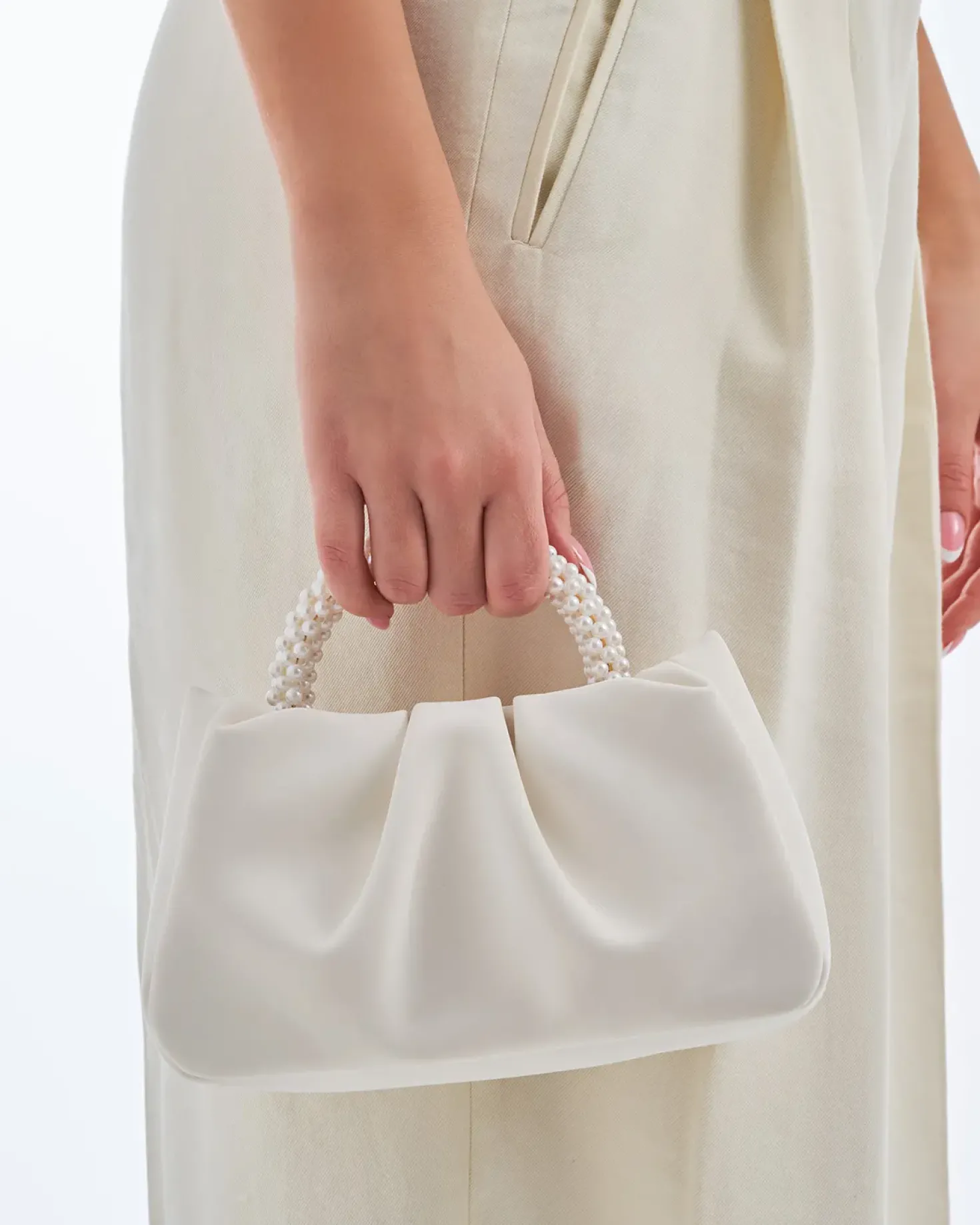 Handtasche - Light Pearl