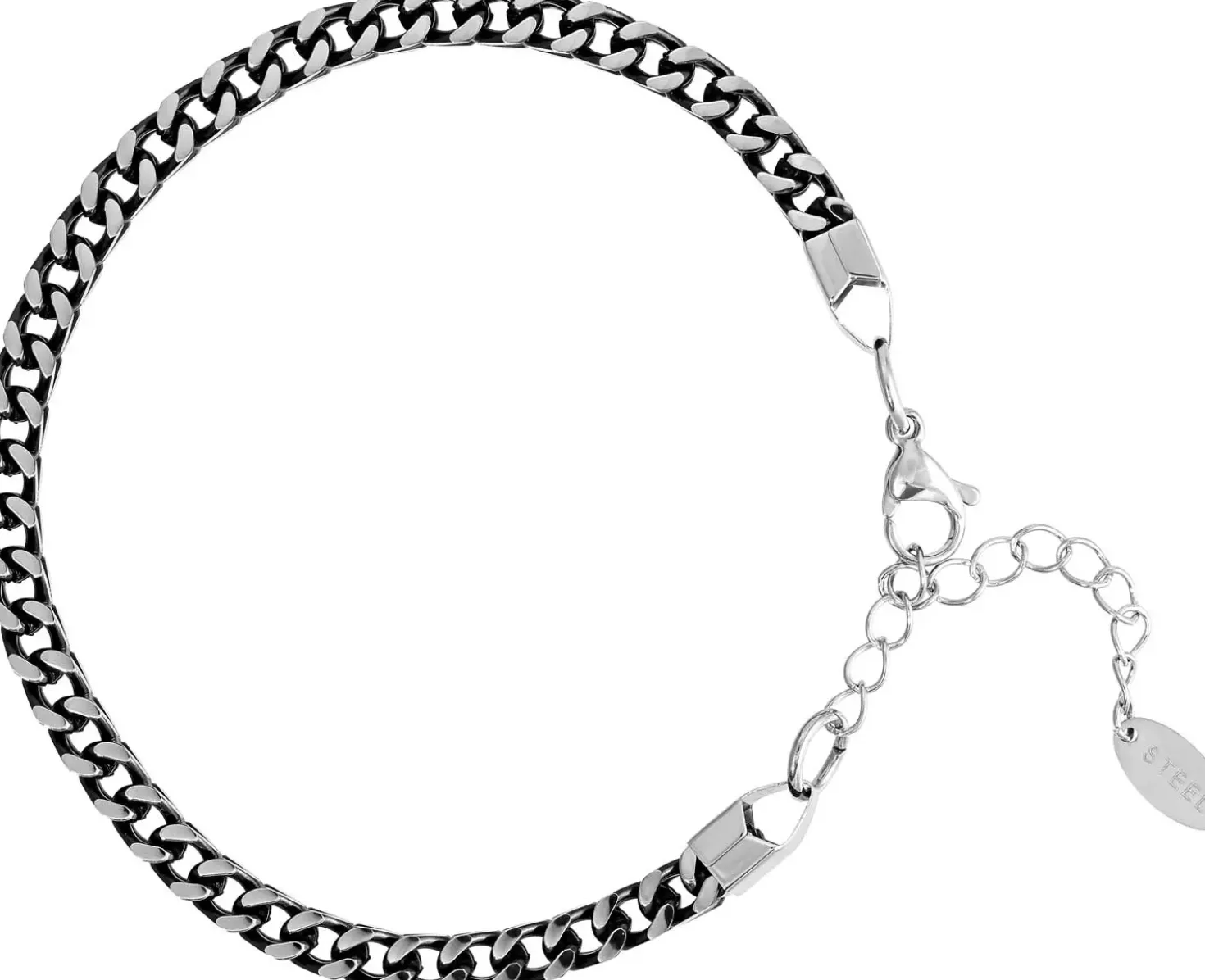 Herren Armband - Antique Silver