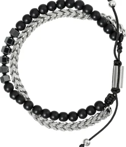 Herren Armband - Black Haematite