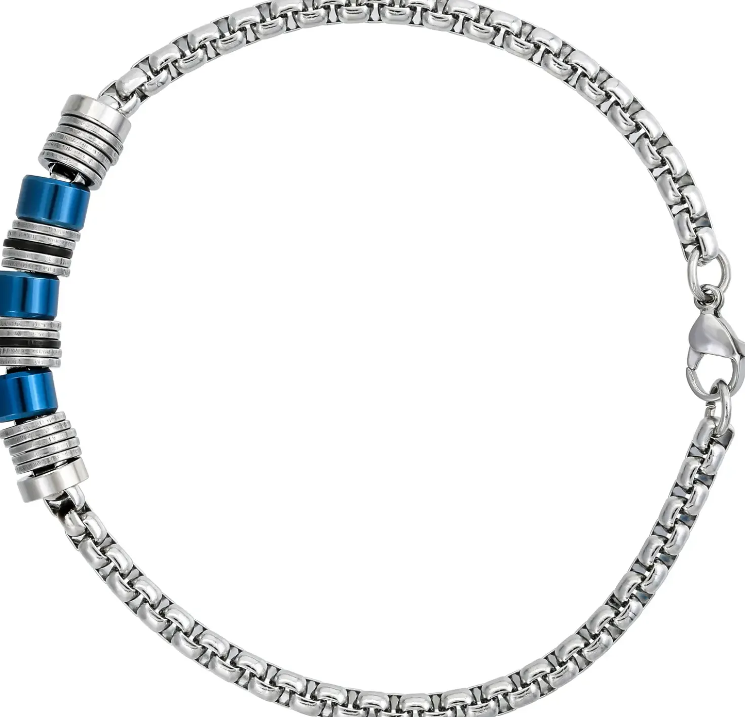 Herren Armband - Shiny Silver