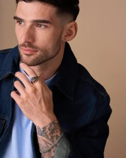 Herren Armband - Silver Mesh