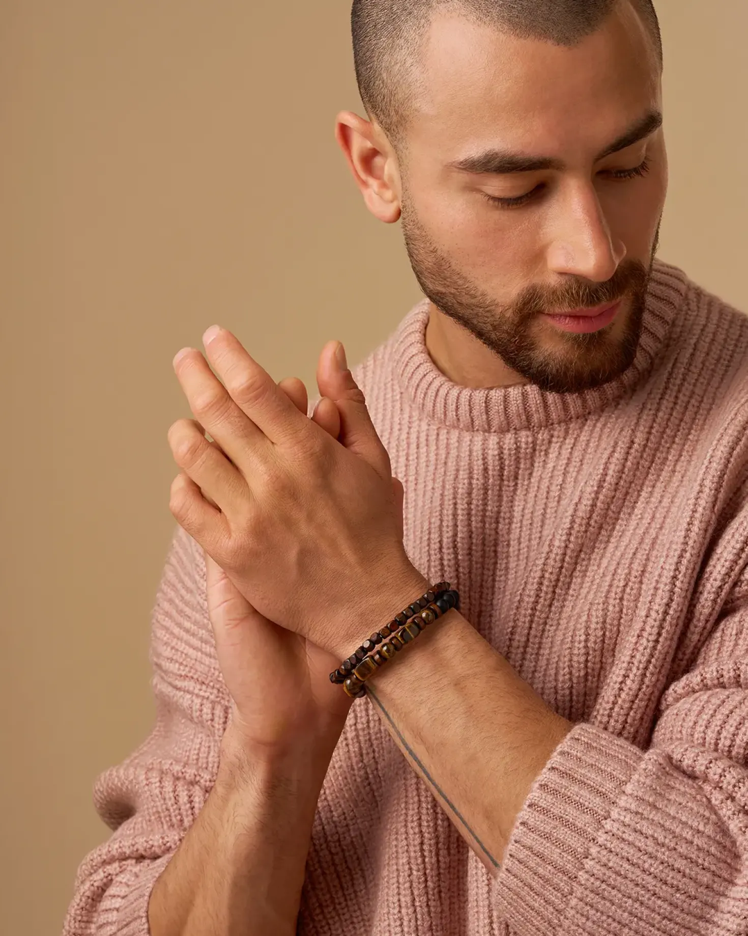 Herren Armband-Set - Brown Duo