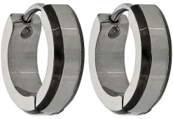 Herren Creolen - Simple Steel