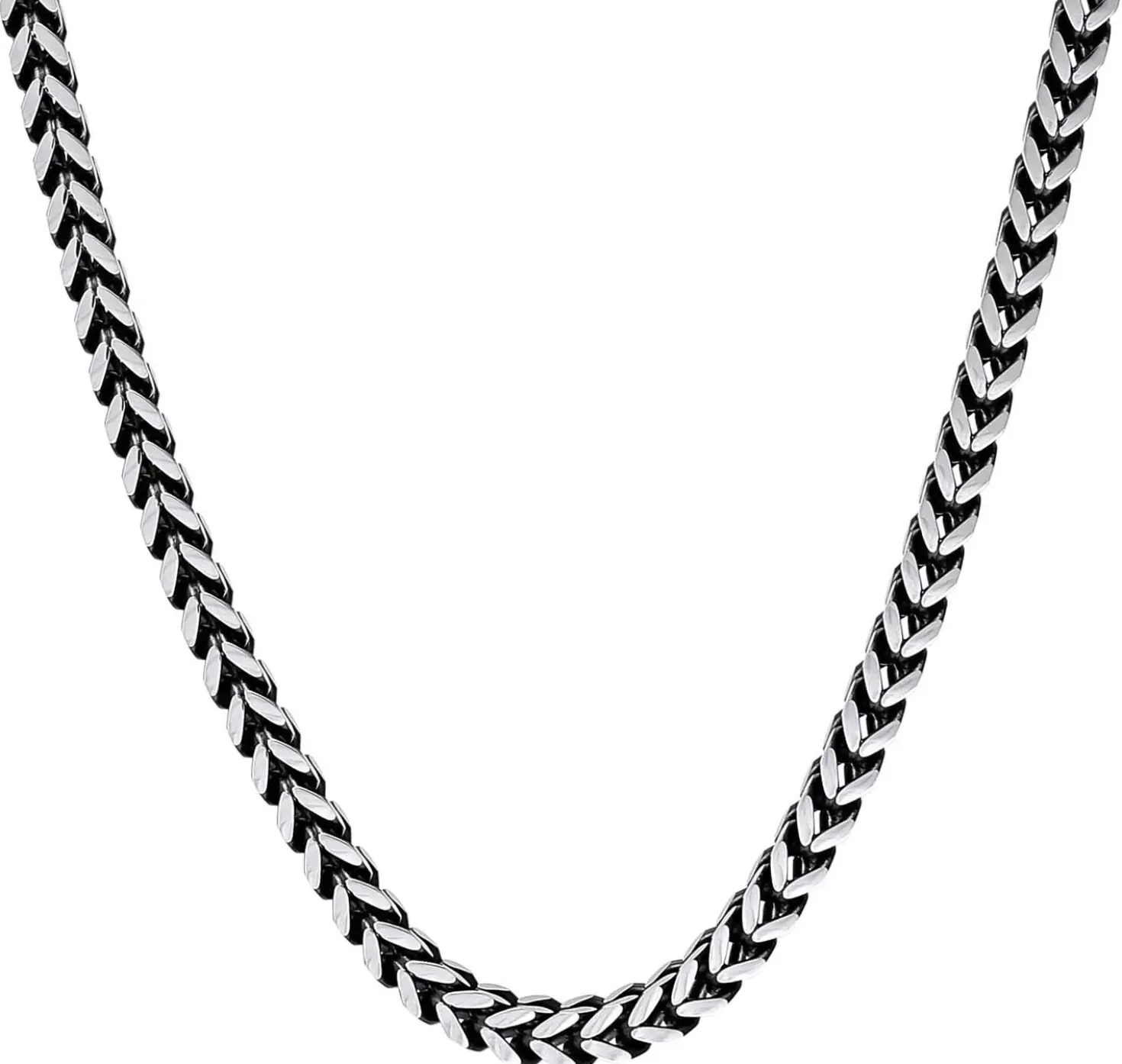 Herren Kette - Antique Silver