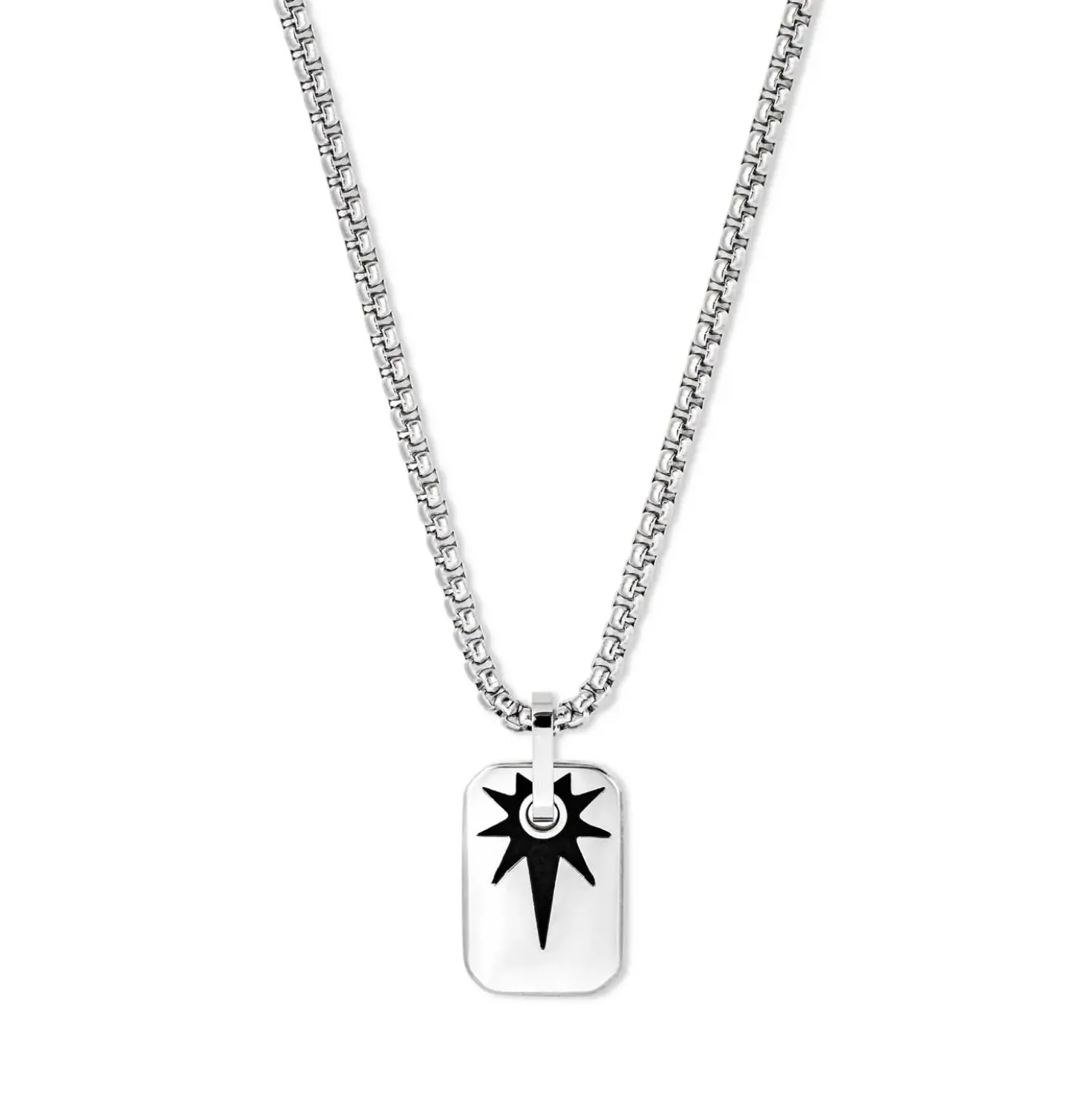 Herren Kette - Black Starburst