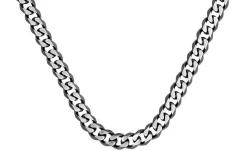 Herren Kette - Black Steel