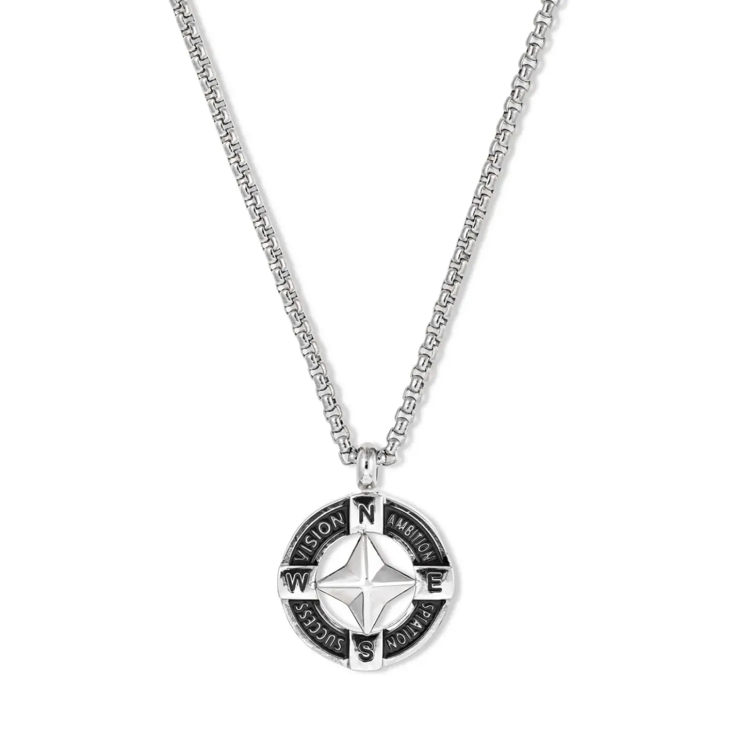 Herren Kette - Compass Steel