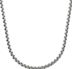 Herren Kette - Plain Steel