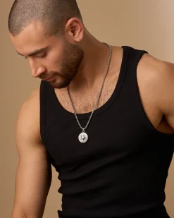 Herren Kette - Silver Compass